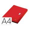 CARPETA LEITZ RECYCLE CLASIFICADOR FUELLE POLIPROPILENO 5+1 COMPARTIMENTOS DIN A4 ROJO