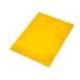 Carpeta dossier uñero plastico q-connect din a4 120 micras amarilla caja de 100 unidades