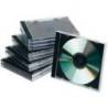 Caja de CD/DVD marca Q-Connect. Caja 10 ud.