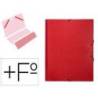 Carpeta clasificadora Paper Coat Liderpapel folio rojo