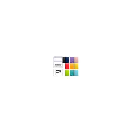 Cuaderno espiral Liderpapel Witty Tamaño Folio 80 hojas Tapa dura Rayado horizontal 75 g/m2 Con margen Color surtidos