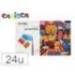 ACUARELA CARIOCA PLUS CAJA DE 24 UNIDADES COLORES SURTIDOS