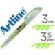 Rotulador Artline EK-640 Fluorescente color Verde Punta biselada