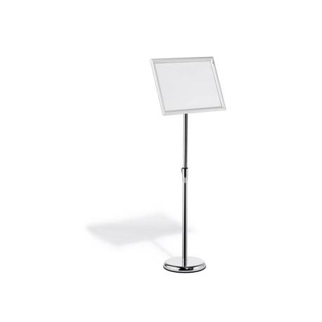 ATRIL DE SUELO DURABLE MARCO ALUMINIO DIN A3 VERTICAL / HORIZONTAL ALTURA AJUSTABLE 86 A 129 CM