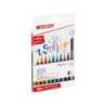 ROTULADOR EDDING PUNTA PINCEL 1340 PURPURINA CAJA DE 10 UNIDADES COLORES SURTIDOS