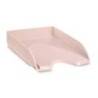BANDEJA SOBREMESA CEP MINERAL PLASTICO COLOR ROSA 350X260X65 MM