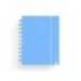 CUADERNO CARCHIVO INGENIOX FOAM A4 80H CUADRICULA AZUL PASTEL
