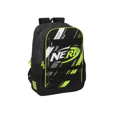 MOCHILA ESCOLAR SAFTA ADAPTABLE A CARRO NERF GET READY 170X310X440 MM