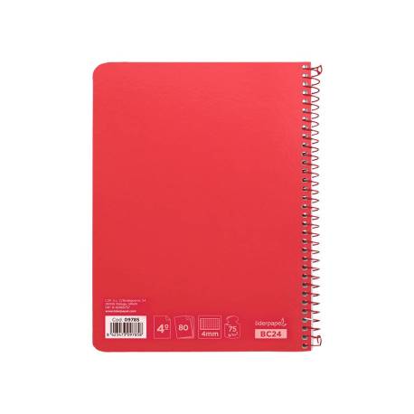 Koverbook 24x32cm 4 Libretas Clairefontaine Koverbook - 24x32 Cm, 96 Páginas Cuadros | Tapa Reciclada Colores Surtidos Papel Clairefontaine Escuela