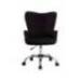 SILLA Q-CONNECT ESCRITORIO MES SINA BASE METALICA ALT MAX 960 ANC 570 PROF 620 RUEDAS PREMIUM COLOR NEGRO