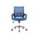 SILLA Q-CONNECT OFICINA SIENA MALLA BASE METALICA ALT MAX 1000 ANC 560 PROF 570 RUEDAS PREMIUM COLOR NEGRO AZUL