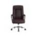 SILLA Q-CONNECT DIRECCION VERO NA SIMIL PIEL BASE METALICA ALT MAX 1210 ANC 650 PROF 730 MM RUEDAS PREMIUM COLOR MARRON