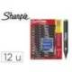 ROTULADOR SHARPIE ACRYLIC PUNTA REDONDA BLISTER DE 12 UNIDADES COLORES SURTIDOS