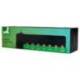 ALFOMBRILLA PARA RATON Q-CONNECT GAMING XXL ILUMINACION LED CONEXION USB COLOR NEGRO 800X300X4 MM
