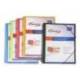 CARPETA PARDO ESCAPARATE CON ESPIRAL 40 FUNDAS FOLIO PERSONALIZABLE COLOR LILA