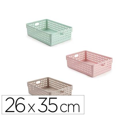 CESTA ORDENACION PLASTIFORTE ATLAS Nº 4 260X350 MM COLORES SURTIDOS
