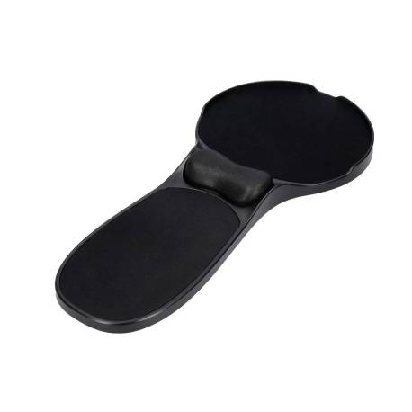 REPOSABRAZOS ERGONOMICO Q-CONNECT CON ALFOMBRILLA DE RATON Y APOYO DE MUÑECA COLOR NEGRO 220X140X480 MM