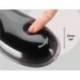 REPOSAMUÑECAS KENSINGTON DUO GEL TECLADO COLOR NEGRO/ROJO 240X182X25 MM
