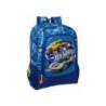 MOCHILA ESCOLAR SAFTA ADAPTABLE A CARRO HOT WHEELS SONNY 420X330X140 MM
