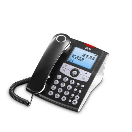 TELEFONO SPC SOBREMESA/MURAL ELEGANCE PANTALLA 2,9" RETROILUMINADA CON RELLAMADA 8 NIVELES VOLUMEN OPCION MUTE
