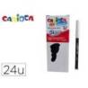 ROTULADOR CARIOCA JOY MONOCOLOR NEGRO CAJA DE 24 UNIDADES