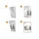 MARCO PORTA ANUNCIOS NOBO IMPRESSION PRO DIN A4 MARCO DE CLIP ALUMINIO 235X13X325 MM
