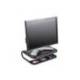 SOPORTE Q-CONNECT PARA PORTATIL Y MONITOR DE PC CON BANDEJA ORGANIZADORA COLOR NEGRO