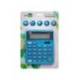 CALCULADORA LIDERPAPEL SOBREMESA XF21 10 DIGITOS SOLAR Y PILAS COLOR AZUL 127X105X24 MM