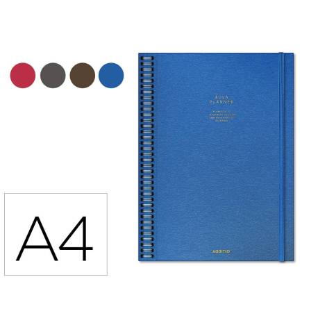 CUADERNO AULA PLANNER ADDITIO DIN A4 160 PAGINAS PLAN ANUAL Y MENSUAL CON PROGRAMACION Y EVALUACION CATALAN