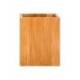 CUBILETE PORTALAPICES LIDERPAPEL ECOUSE BAMBU 8X8X10 CM