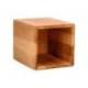 CUBILETE PORTALAPICES LIDERPAPEL ECOUSE BAMBU 8X8X10 CM