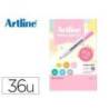 ROTULADOR ARTLINE FLUORESCENTE EK-660 COLORES PASTEL EXPOSITOR DE 36 UNIDADES COLORES SURTIDOS