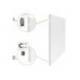 PIZARRA BLANCA NOBO INFINITY SIN MARCO ACERO LACADO MAGNETICO 1200X900 MM