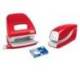GRAPADORA PETRUS ELECTRICA E-310 CONTACTLESS ROJO METALIZADO CAPACIDAD 12 HOJAS USA GRAPAS Nº 10