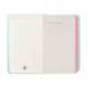 CUADERNO CON GOMILLA ANTARTIK NOTES TAPA DURA A6 HOJAS CUADRICULA ROSA Y TURQUESA 100 HOJAS 80 GR FSC