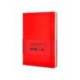 CUADERNO CON GOMILLA ANTARTIK NOTES TAPA DURA A5 HOJAS PUNTOS ROJO 100 HOJAS 80 GR FSC