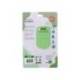 CALCULADORA LIDERPAPEL BOLSILLO XF42 8 DIGITOS SOLAR Y PILAS COLOR VERDE 94X59,5X10,5MM