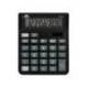 CALCULADORA LIDERPAPEL SOBREMESA XF20 10 DIGITOS SOLAR Y PILAS COLOR NEGRO 127X105X24 MM