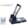 Taladrador Q-Connect KF18766 negro capacidad 100 hojas