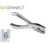 Taladrador Q-Connect KF18765 de tenaza capacidad 6 hojas