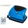 Taladrador q-connect kf02155 azul abertura 2 mm capacidad 20 hojas.