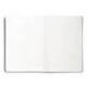 CUADERNO CON GOMILLA ANTARTIK NOTES TAPA DURA A5 HOJAS LISAS MORADO Y AMARILLO 100 HOJAS 80 GR FSC