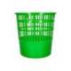 PAPELERA PLASTICO Q-CONNECT 15 LITROS COLOR VERDE 285X290 MM