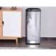 PAPELERA METALICA Q-CONNECT CON SENSOR AUTOMATICO CAPACIDAD 80 LITROS 820X270X400 MM