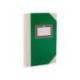LIBRO CARTONE COSIDO FERNANDES FLECHA DIN A5+ LISO 50 HOJAS 100 GR VERDE