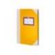 LIBRO CARTONE COSIDO FERNANDES FLECHA DIN A4+ RAYADO HORIZONTAL 50 HOJAS 100 GR AMARILLO