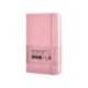 CUADERNO CON GOMILLA ANTARTIK NOTES TAPA DURA A6 HOJAS RAYAS ROSA PASTEL 100 HOJAS 80 GR FSC