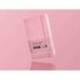 CUADERNO CON GOMILLA ANTARTIK NOTES TAPA DURA A6 HOJAS RAYAS ROSA PASTEL 100 HOJAS 80 GR FSC