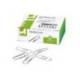 CLIPS ZINC Q-CONNECT N 4 LABIADOS 50 MM CAJA DE 100 UNIDADES