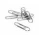 CLIPS NIQUELADOS Q-CONNECT N 4 PLANOS 50 MM CAJA DE 100 UNIDADES
